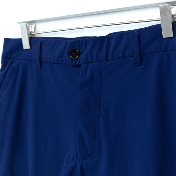 GREYSON Montauk Performance Golf Chino Shorts Quick Dry Wicking Navy Blue Sz 32 - Picture 2 of 7